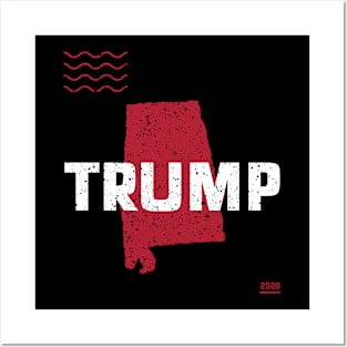 Trump Alabama - Red Wave, Red State 2020 Posters and Art